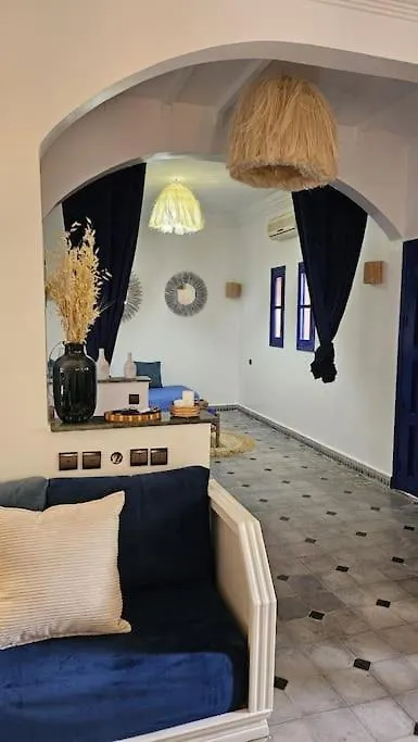 Vila La Kasbah Bleue Marakéš Maroko